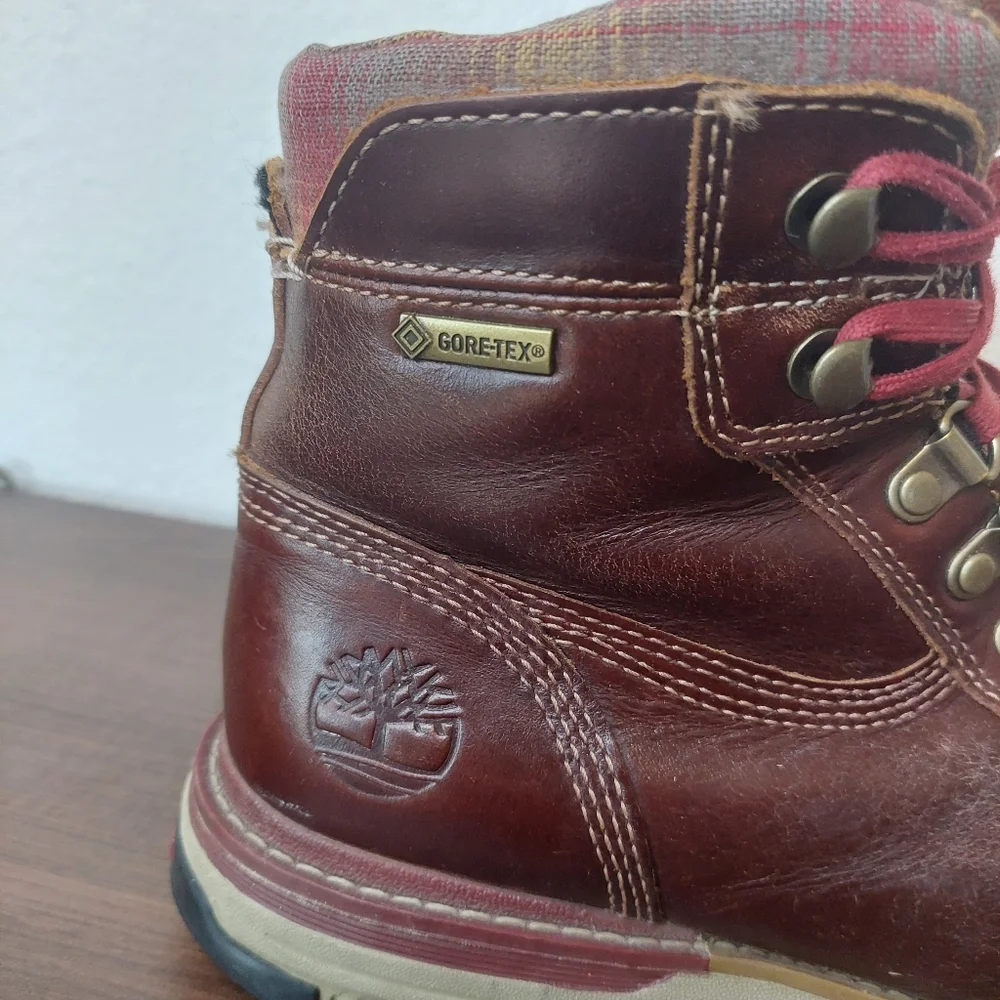 Timberland Pendleton Gore-tex Men’s Heston Leather Boots Size‎ 8